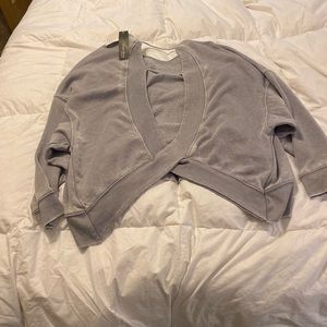 Distressed Oversized Sweater